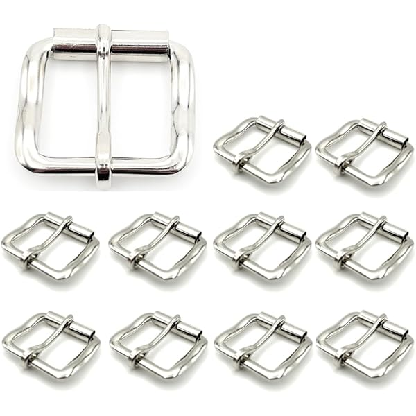 Amazon.co.jp: ベルトバックル シングルプロング 日字型 ピン式